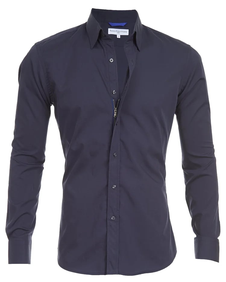 Classic Stretch Chemise Homme | Slim Fit | Élégance Professionnelle & Confort Quotidien