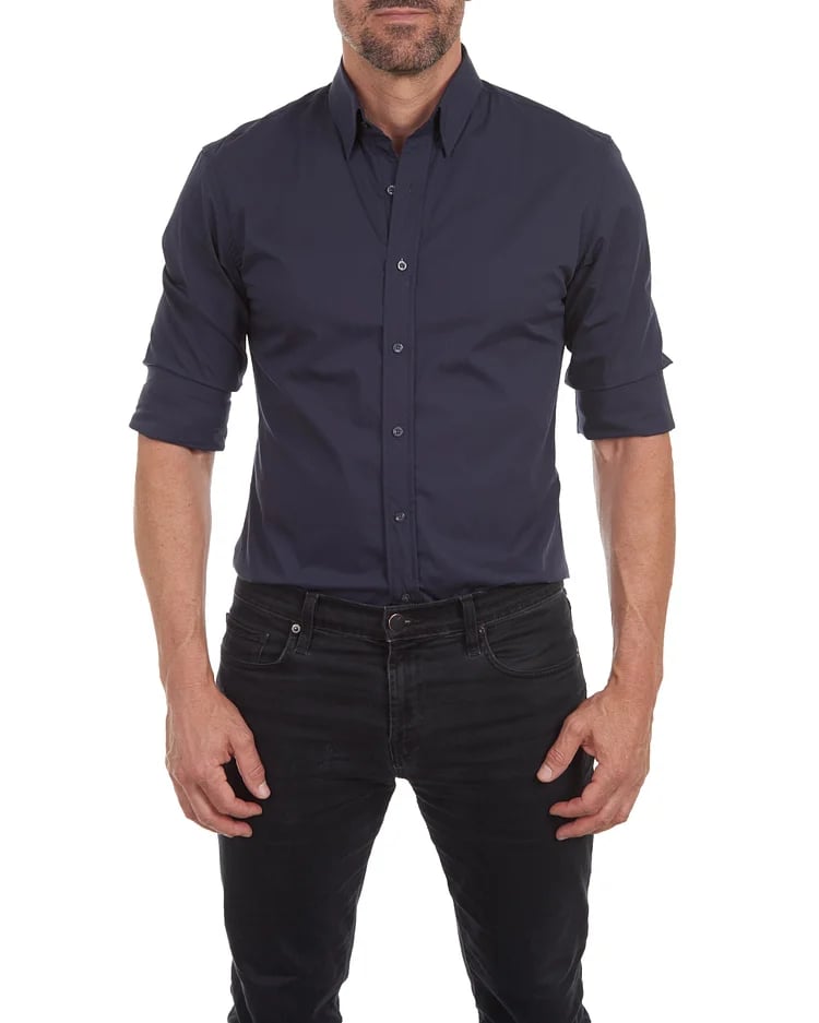 Classic Stretch Chemise Homme | Slim Fit | Élégance Professionnelle & Confort Quotidien