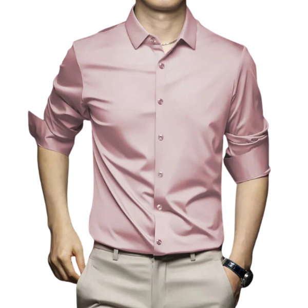 Essential Stretch Chemise Homme | Slim Fit | Élégance Classique & Confort Moderne