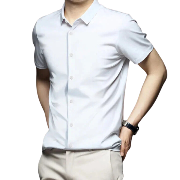 Essential Stretch Chemise Homme | Slim Fit | Élégance Classique & Confort Moderne