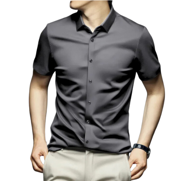 Essential Stretch Chemise Homme | Slim Fit | Élégance Classique & Confort Moderne