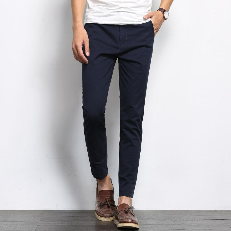 Smart Casual Chino Homme | Slim Fit | Élégance Minimaliste au Quotidien