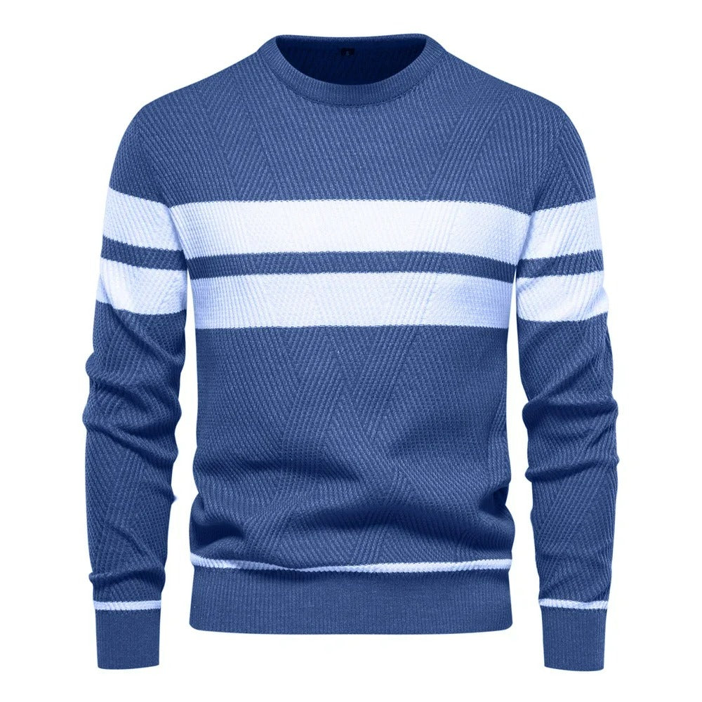 Pull Rayé Homme | Confort & Style | Casual Polyvalent