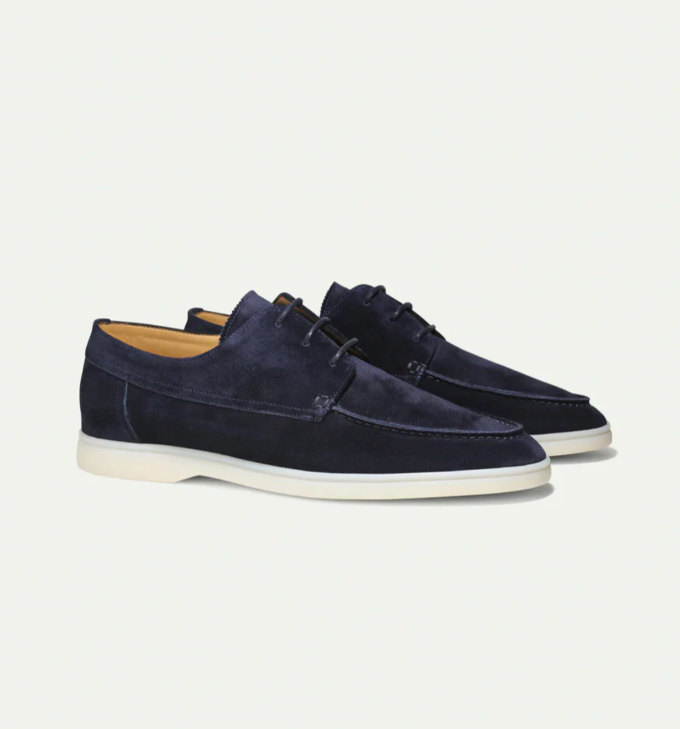 Milano Loafer | Mocassin en Suède | Élégance Intemporelle & Confort