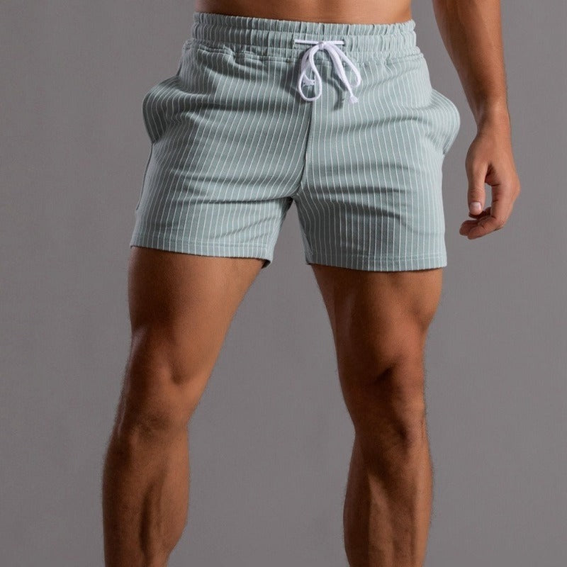 Short de Bain Côtelé | Polyester | Rétro & Séchage Rapide