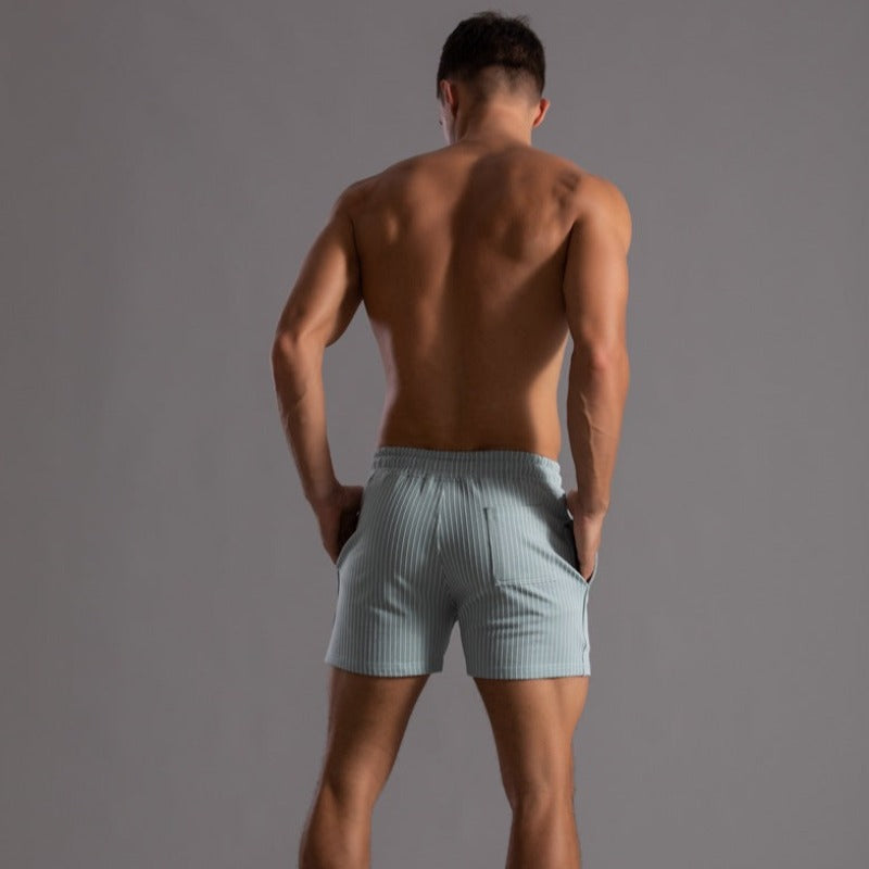 Short de Bain Côtelé | Polyester | Rétro & Séchage Rapide
