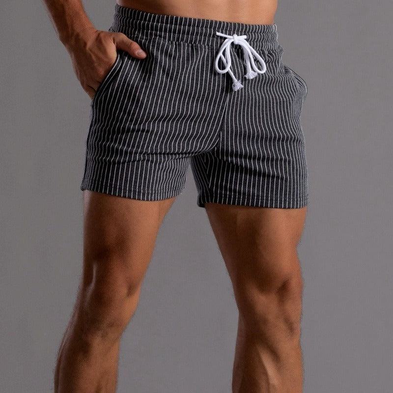 Short de Bain Côtelé | Polyester | Rétro & Séchage Rapide