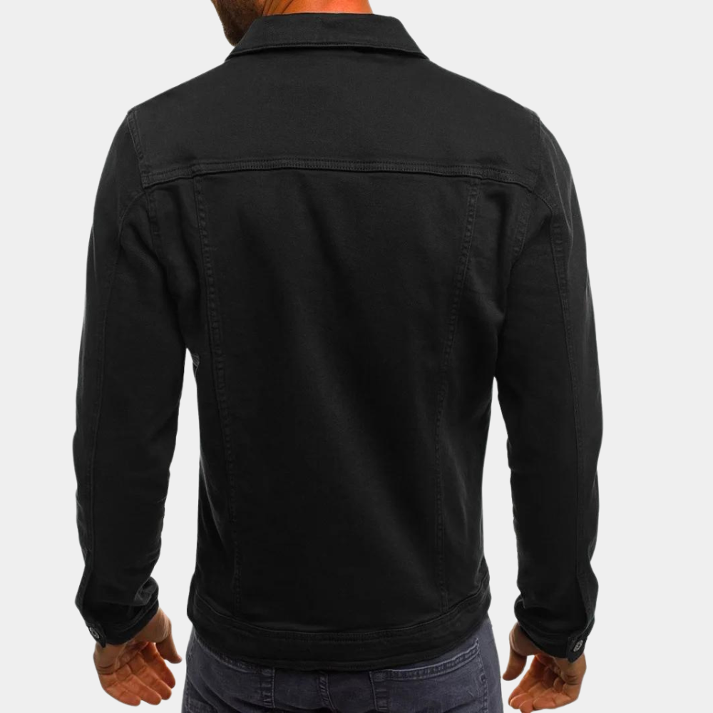 Urban Denim Jacket Homme | Coupe Regular | Statement Streetstyle & Intemporel