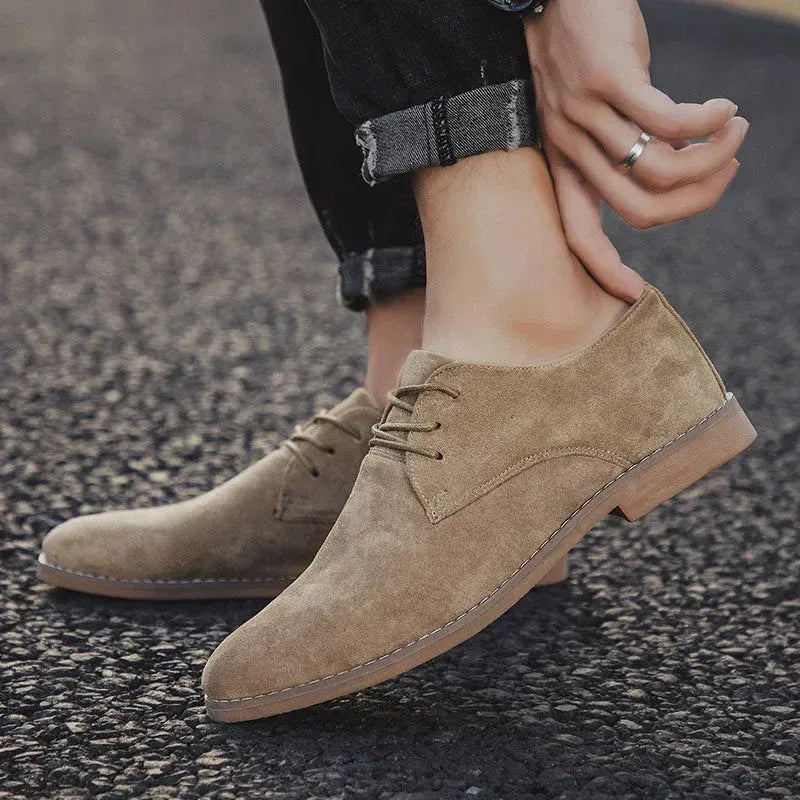 Urban Derby en Suède Homme | Élégance Classique | Confort & Raffinement