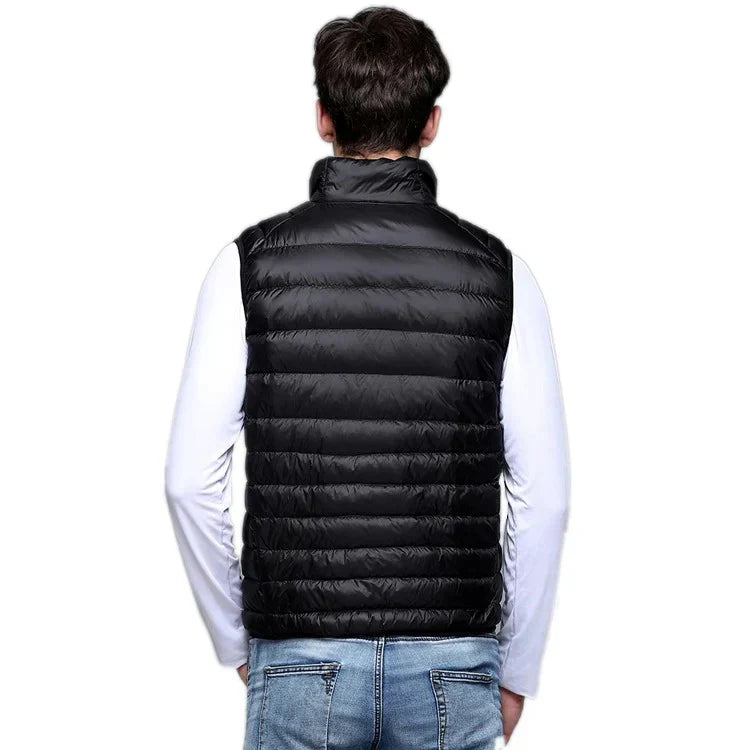 Gilet Matelassé Léger Homme | Slim Fit | Isolation Confort & Style Minimal