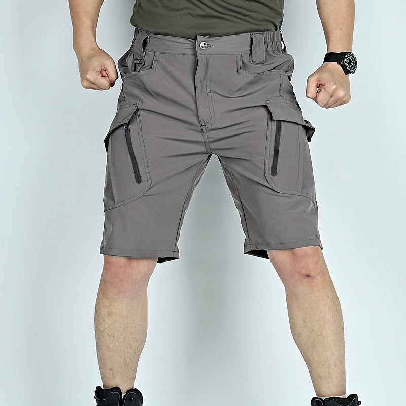 Short Cargo Tactique Homme | Stretch Résistant | Aventure & Mobilité