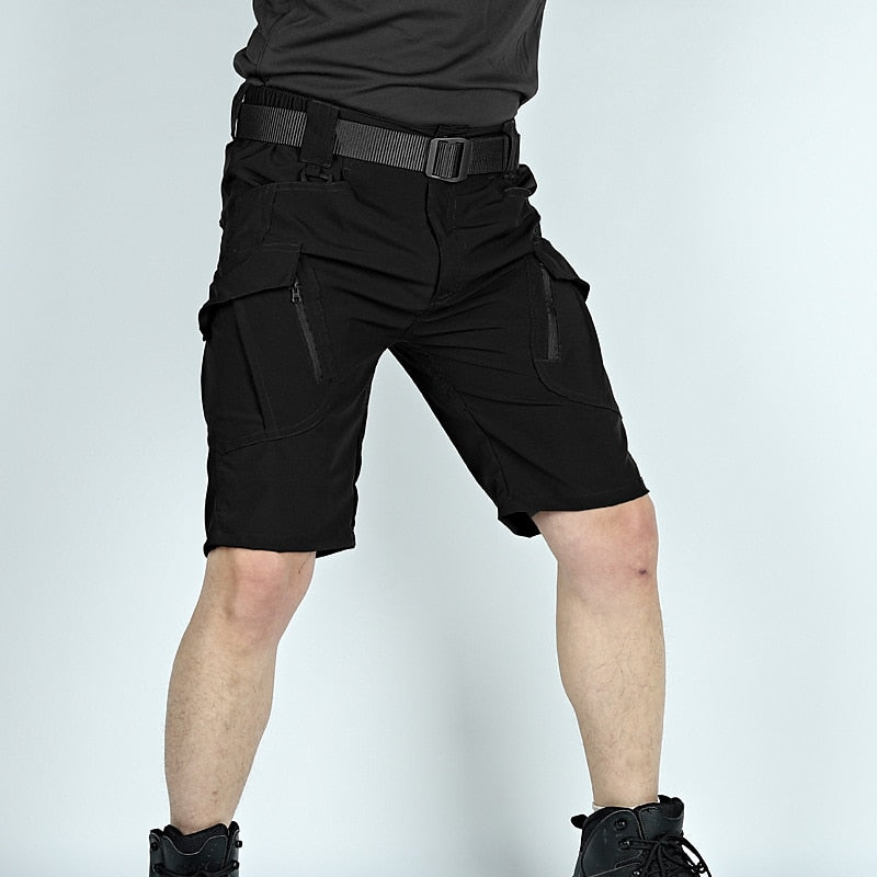 Short Cargo Tactique Homme | Stretch Résistant | Aventure & Mobilité