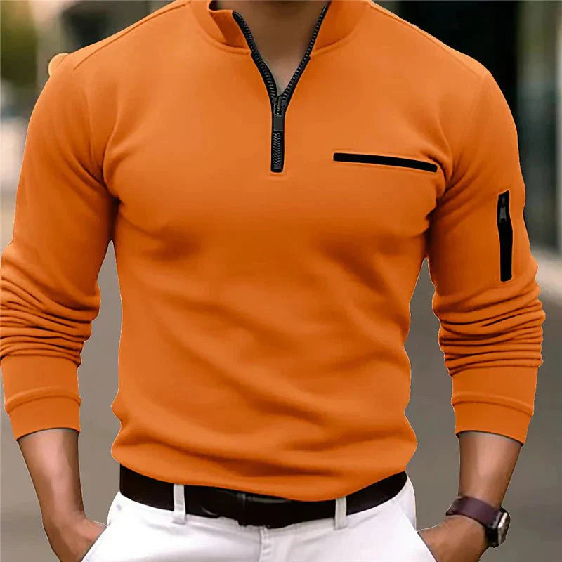 Torino Quarter Zip | Élégance Sportive | Confort Slim Fit