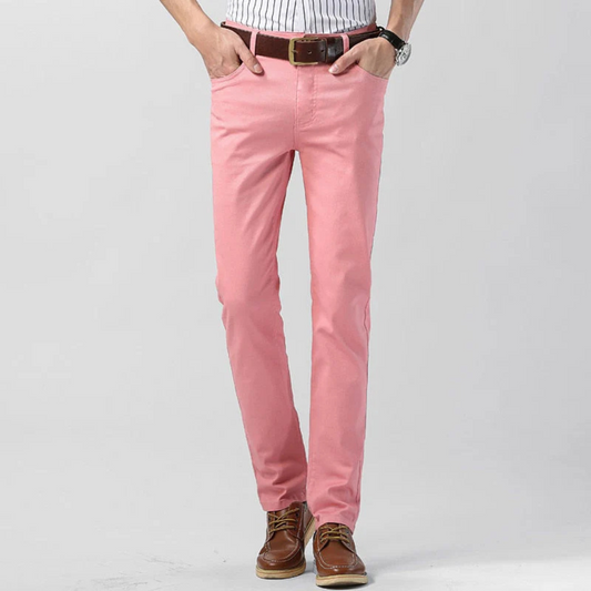 ColorPop Chino Homme | Slim Fit | Pantalon Coloré & Moderne