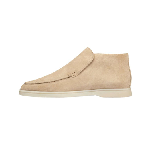 Verona Moc Homme | Bottine en Suède | Élégance Minimaliste & Confort Moderne