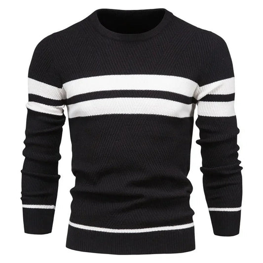 Pull Rayé Homme | Confort & Style | Casual Polyvalent