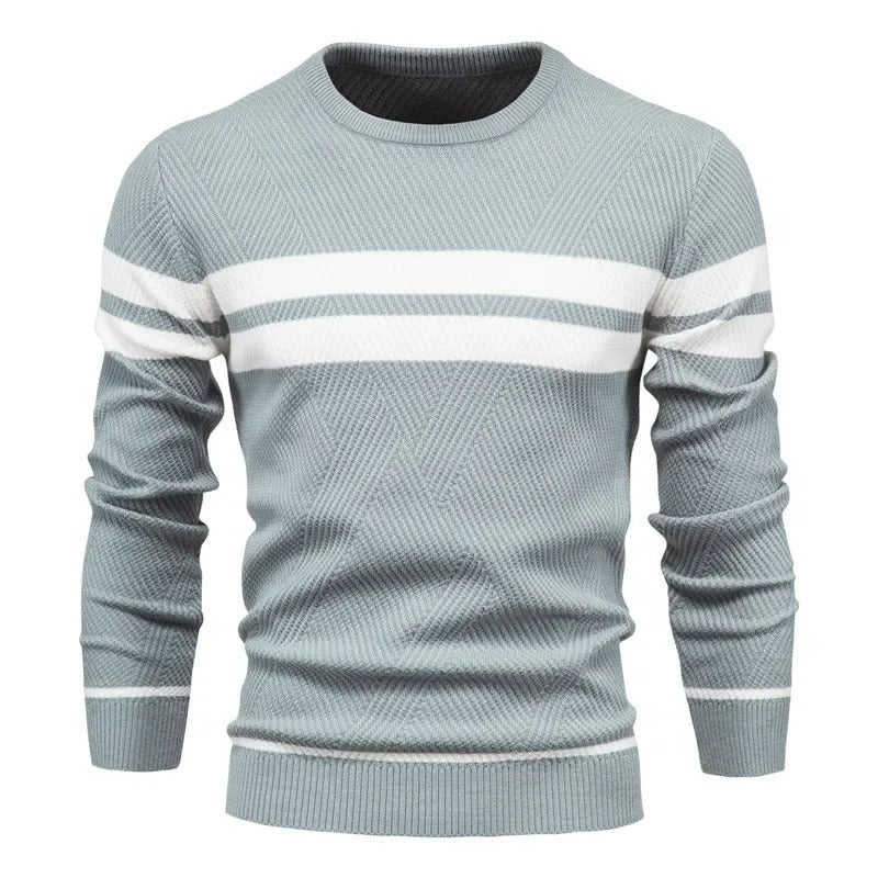 Pull Rayé Homme | Confort & Style | Casual Polyvalent