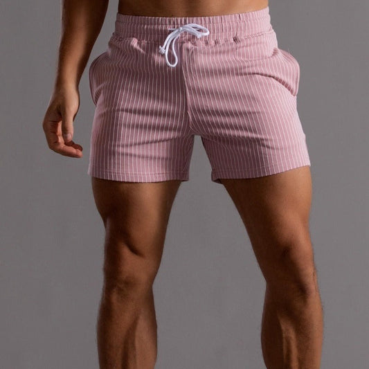 Short de Bain Côtelé Homme | Coupe Courte | Taille Élastique & Style Sportif