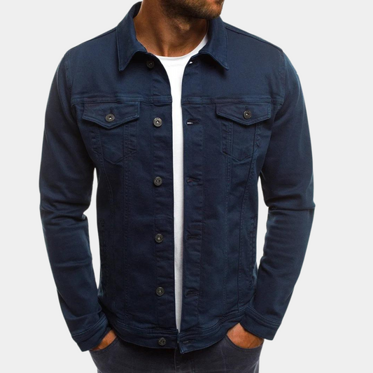Urban Denim Jacket Homme | Coupe Regular | Statement Streetstyle & Intemporel