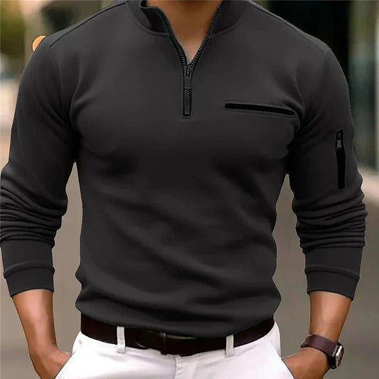 Torino Quarter Zip | Élégance Sportive | Confort Slim Fit
