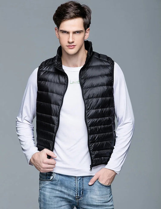 Gilet Matelassé Léger Homme | Slim Fit | Isolation Confort & Style Minimal